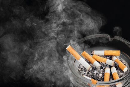 Cigarettes contenant de grandes quantités de substances dangereuses. 